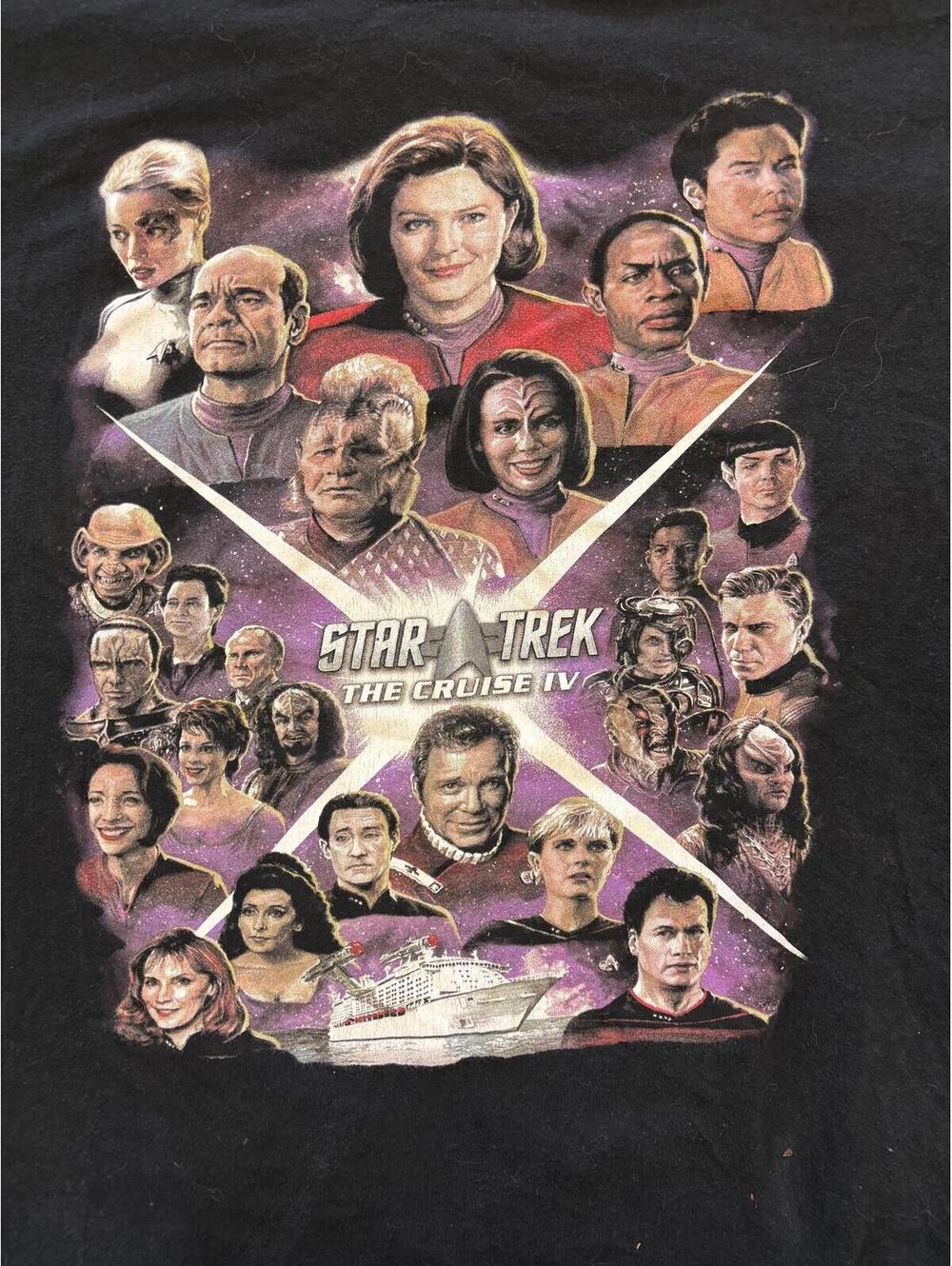 Star Trek The Cruise IV 2020 T Shirt XXL GUC Rare
